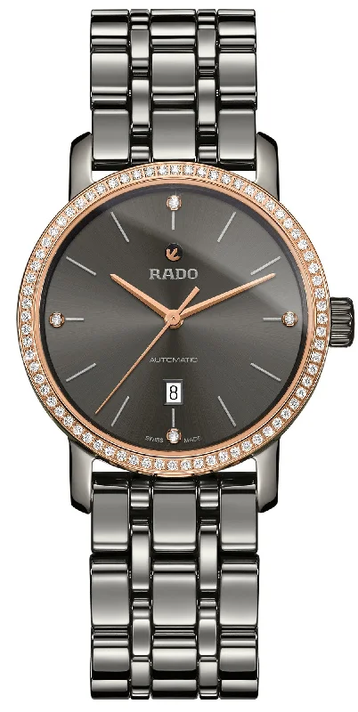 Rado women's watches with two-tone designs-Rado Watch DiaMaster Diamonds Plasma Ceramic Limited Edition Rado women's watches with two-tone designs-Rado Watch DiaMaster Diamonds Plasma Ceramic Limited Edition