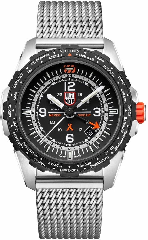 men's mechanical watches with curved design -Luminox Bear Grylls Survival Air