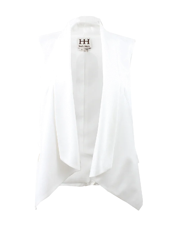 Drape Blazer Vest