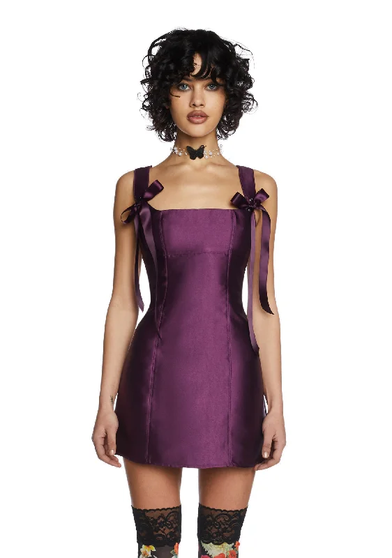 Pixie Stardust Mini Dress - Purple