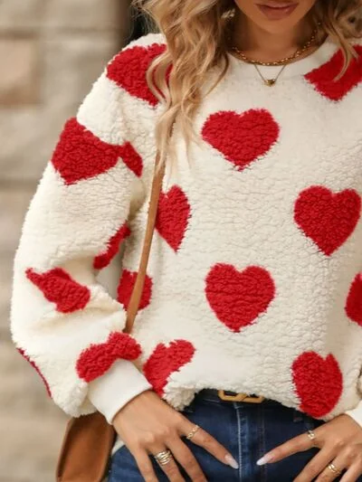 fuzzy-heart-dropped-shoulder-sweatshirt