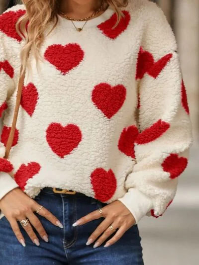 fuzzy-heart-dropped-shoulder-sweatshirt